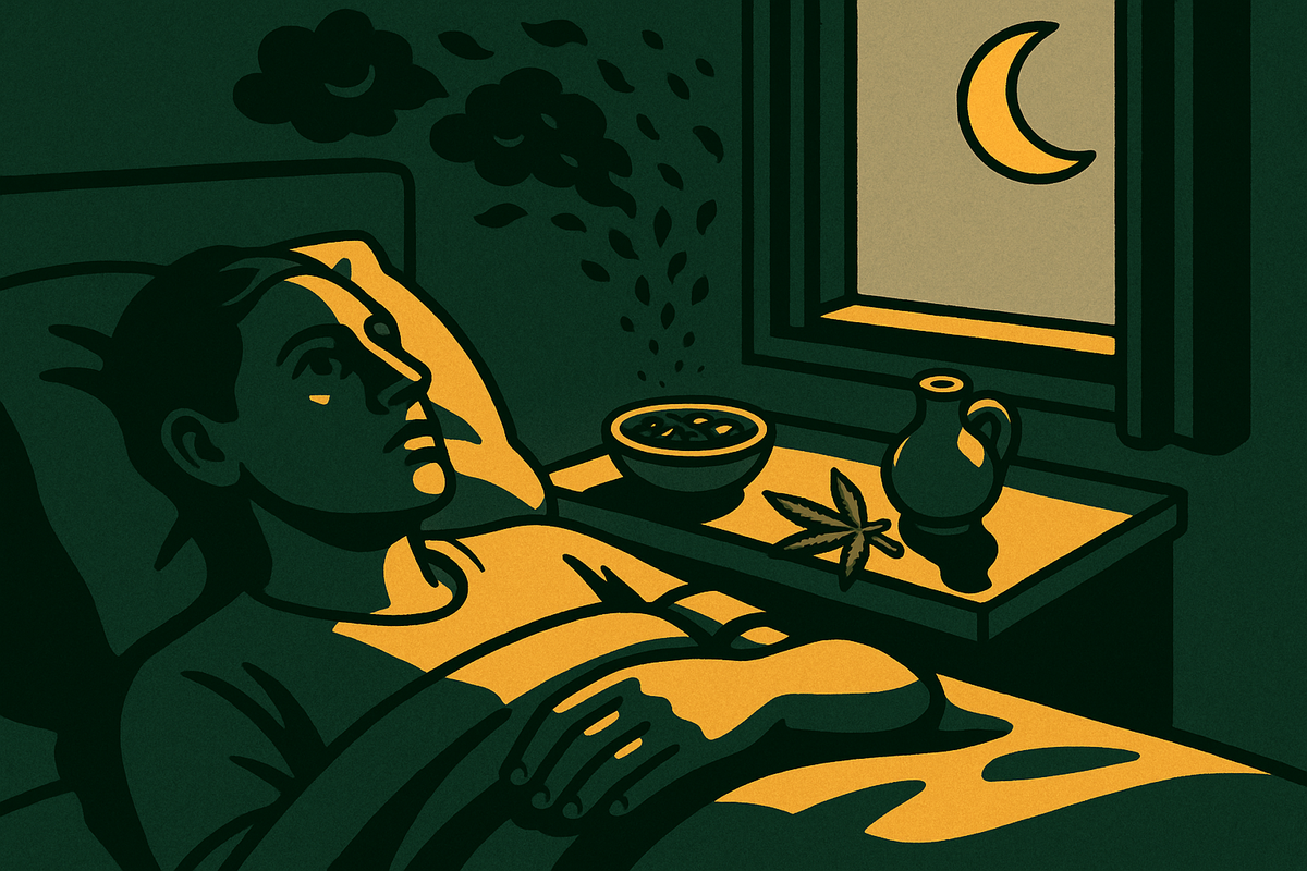 Why racing thoughts at night disrupt sleep and what Ayurveda suggests for a quieter mind