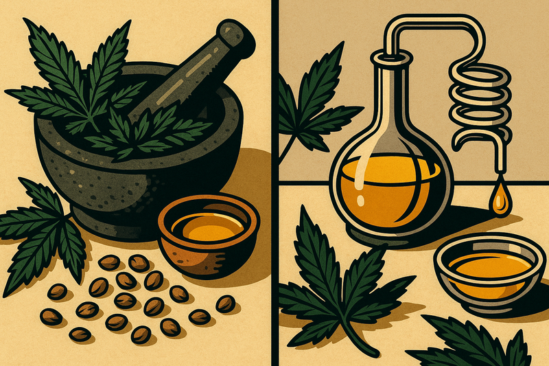 Traditional vs Modern CBD Extraction Methods: Bridging Ancient Wisdom and Contemporary Science