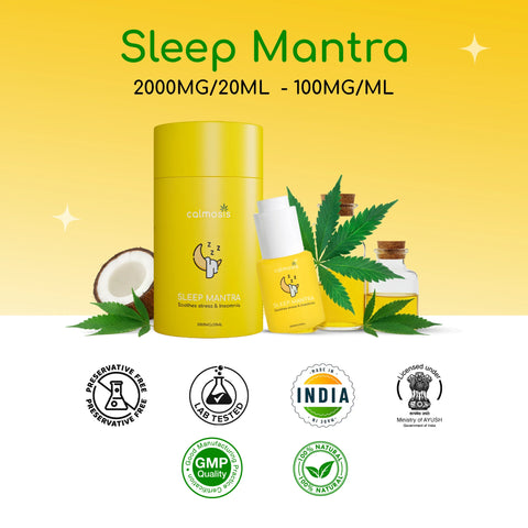 Sleep Mantra - Natural Sleep Aid with Cannabis & Ayurvedic Herbs