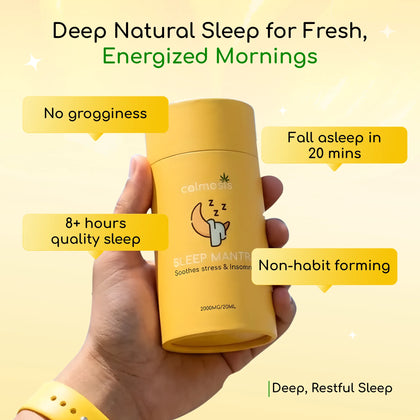 Sleep Mantra - Natural Sleep Aid with Cannabis & Ayurvedic Herbs