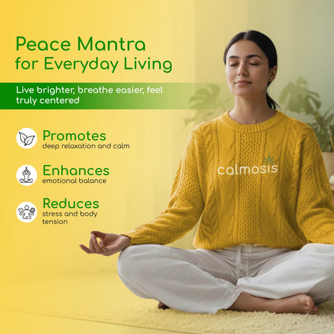 Peace Mantra - CBD+THC Oil for Relaxation & Pain Relief