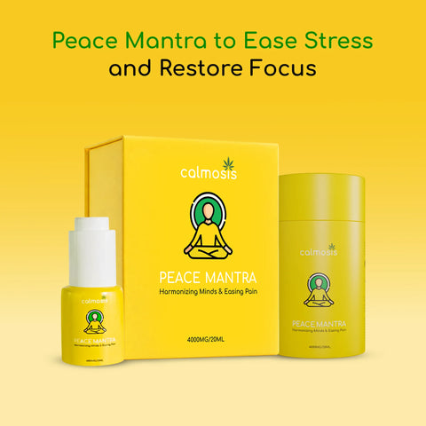 Peace Mantra - CBD+THC Oil for Relaxation & Pain Relief