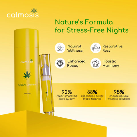 Green Mantra - Natural Cannabis Extract for Pain, Stress & Inflammation